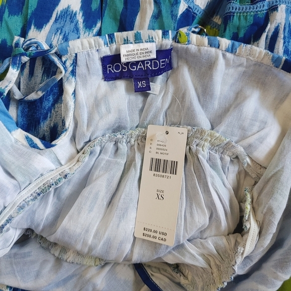 Ro's Garden Florida Tiered V-Neck Maxi Dress - Picture 9 of 12